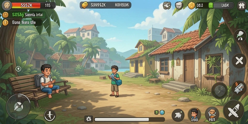 Tampilan gameplay 555ZK yang menarik dan interaktif.