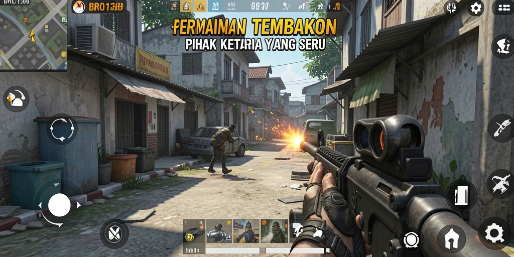 Tangkapan layar dari gameplay BRO138 yang intens dan seru.