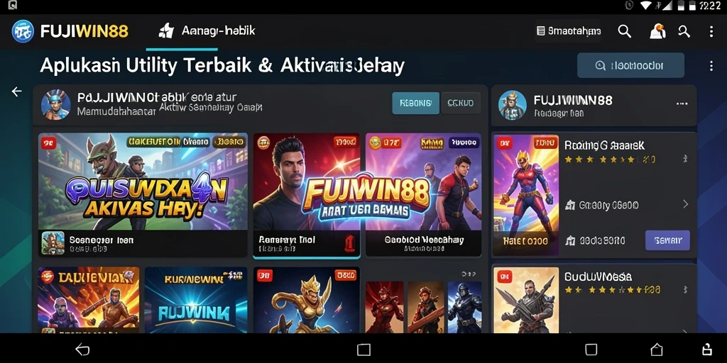 Tampilan antarmuka FUJIWIN88 yang menarik dan mudah digunakan.