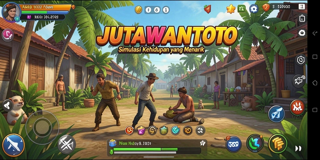 Tampilan gameplay JUTAWANTOTO yang memikat dan interaktif.