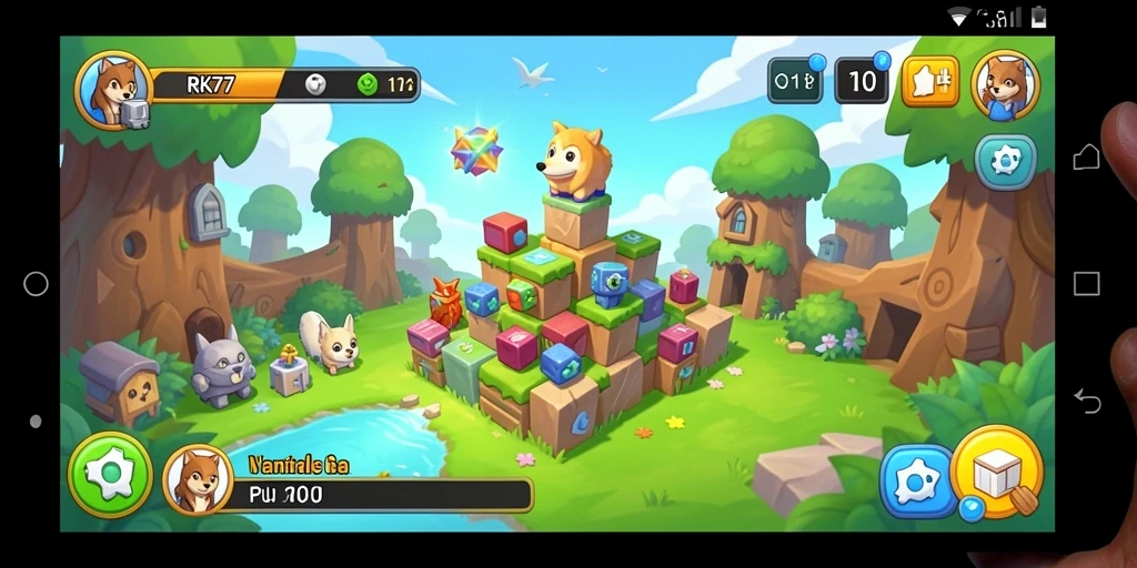 Gameplay menantang dan menarik dalam RK77 terlihat jelas.